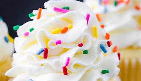 Birthday Cake Cupcakes with Sprinkles (small batch recipe) | Dessert