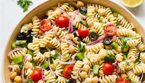 Recipe Pasta Salad Vegetarian Creamy
