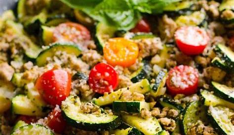 Recipe With Ground Turkey Zucchini And Squash