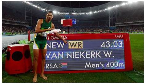Record du monde du 400 m homme - Records du monde