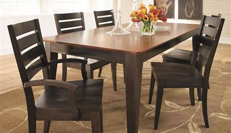Rectangle Kitchen Table 5 Pc Dining Set Of Rectangular And 3 Chairs