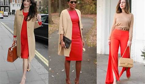 Red & Beige | Fashion, Cute outfits, Clothes