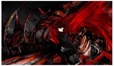 Red And Black HD Anime Wallpapers - Wallpaper Cave