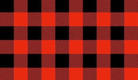 Quarter Inch Dark Red and Black Gingham Check fabric - mtothefifthpower