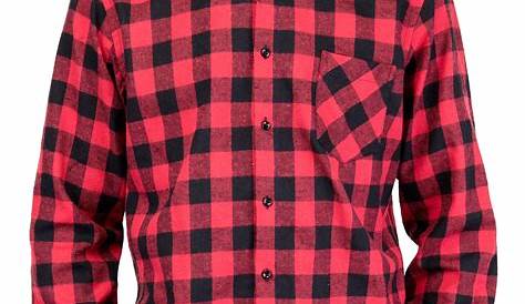 Red And Blue Plaid Shirt Mens Vintage Montgomery By