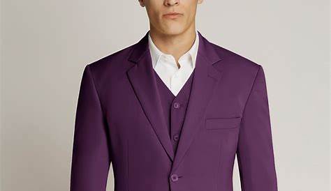 dark purple wedding suit Leia Valle