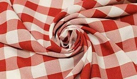 Gingham Red and White Pattern Stock Illustration - Illustration of
