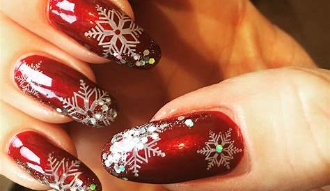 Red Christmas Nail Art Designs 50+ Surprisingly Cute Gel S
