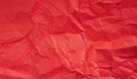 Crumpled Red Paper Background Stock Image - Image of crushed, crease