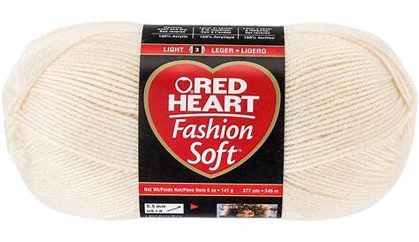 Red Heart Fashion Soft Yarn