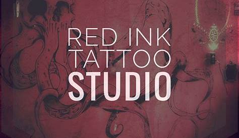 Badass Red Lettering Tattoos Ideas #sleevetattoos | Red ink tattoos