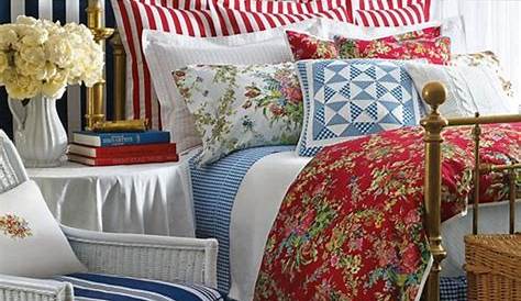 Red White And Blue Bedroom Decor