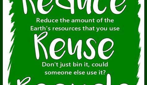 Reuse, Reduce, Recycle Poster. Royalty Free Stock Image - Image: 38290336