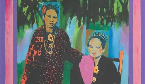 Redza Piyadasa | TWO MALAY WOMEN (1985) | MutualArt