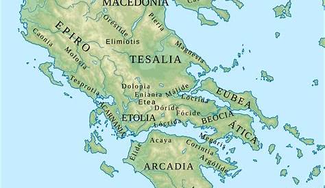 Regiones de la Antigua Grecia - Wikipedia, la enciclopedia libre