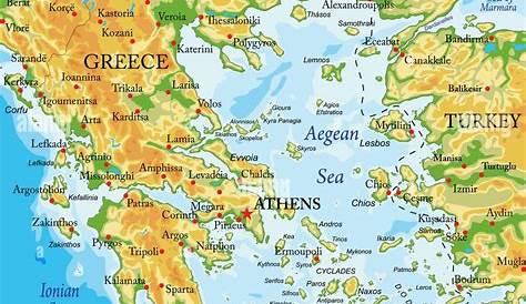 La geografía de Grecia