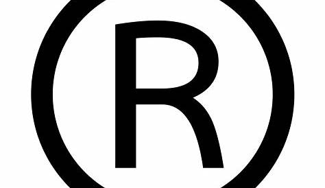 HD R Registered Trademark Logo PNG | Citypng
