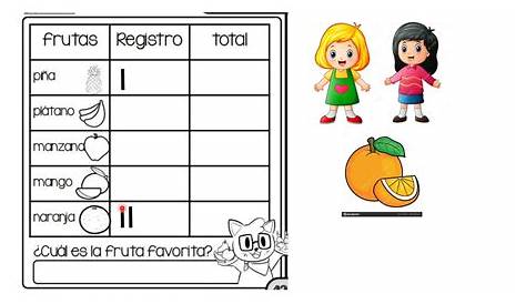 ¡A reunir y organizar datos en tablas! - Matemáticas Segundo de