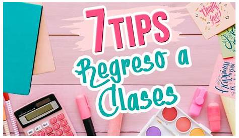 5 tips para el regreso a clases - Infografia - www | Regreso a clases