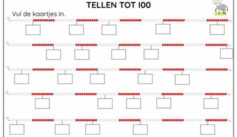 Werkblad: Hoeveel kralen tel je? (geschikt voor groep 3)