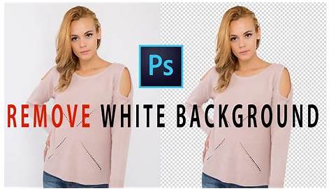 How to remove white background from image