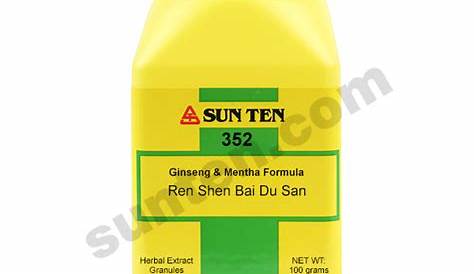 Ren Shen Bai Du San (Ginseng Powder to Overcome Pathogenic Influences
