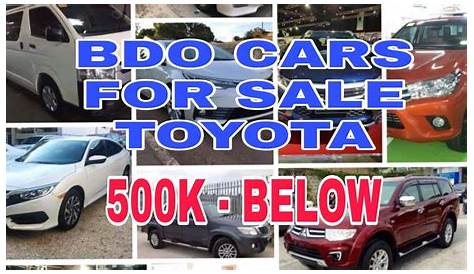 How to Buy Repossessed Cars from EastWest Bank ~ High Quality Repo Cars