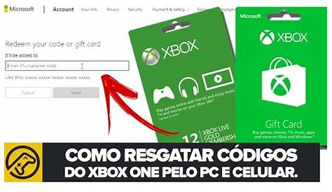 Como resgatar um cartão-presente do Xbox - 2021