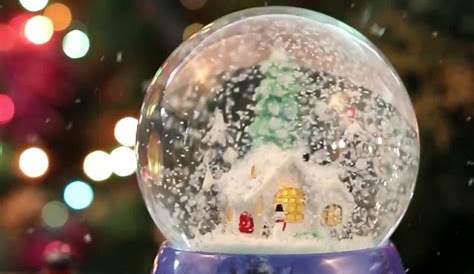 Resin Christmas Snow Globe