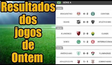 Confira os resultados dos jogos de ontem (22) pela Série B do