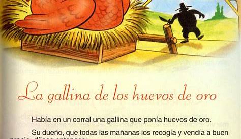 La gallina y los huevos de oro | Spanish lessons for kids, Spanish