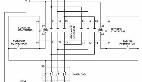 Reversing Motor Starter Schematic