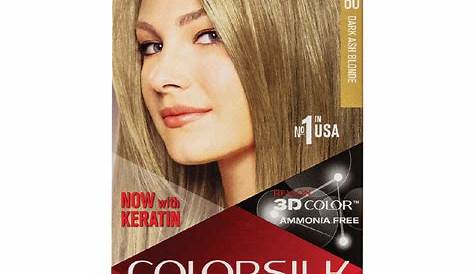 Revlon Colorsilk Dark Ash Blonde 60 Hair Colour Beautiful color Ammonia-free Permanent