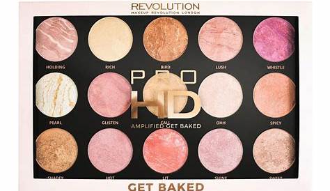 Revolution Hd Pro Amplified Yuz Palette Get Baked Makeup Iluminadores