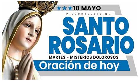 SANTO ROSARIO VIERNES 🔵 Rezar el Rosario de hoy 14 MAYO (ORACIÓN DEL