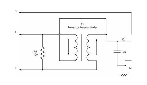 Rf Power Combiner Schematic