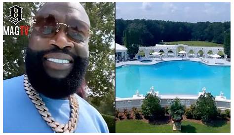 Unveiling The Lavish Dimensions Of Rick Ross's Colossal Pool