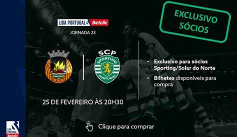 Bilhetes:Sporting vs Rio Ave | Directivo Ultras XXI