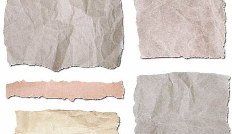Realistic Torn Paper Png Free