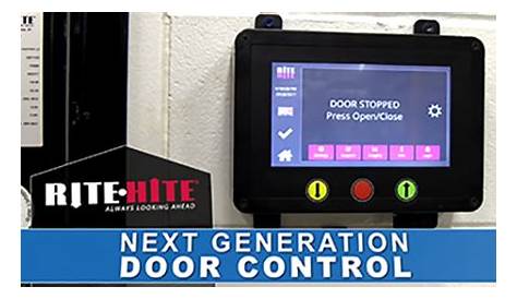 Rite-Hite Lite Speed Door Manual