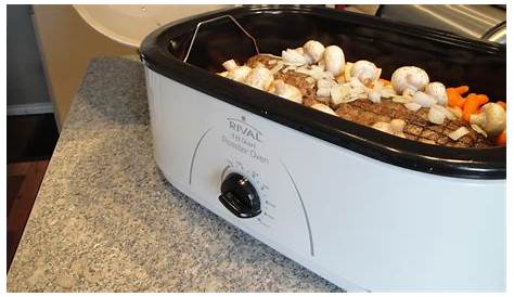 Rival AccuRoast Programmable Roaster Oven 20 Qt.