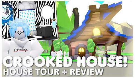 *NEW* CROOKED HOUSE TOUR + REVIEW 🎨 Adopt Me ARTSY UPDATE (Roblox