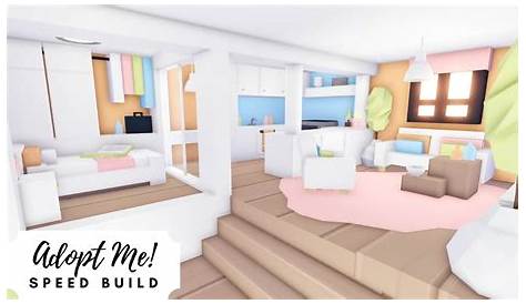 Preppy Tiny House💗ADOPT ME! Speed Build Roblox - YouTube