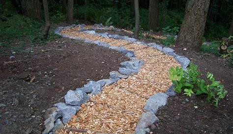 Rock Edging Ideas With Wood Chip Paths 10 Lovable Cheap Flower Bed 2023