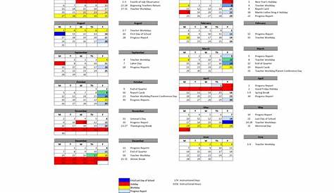 Rocky Mount Prep Calendar