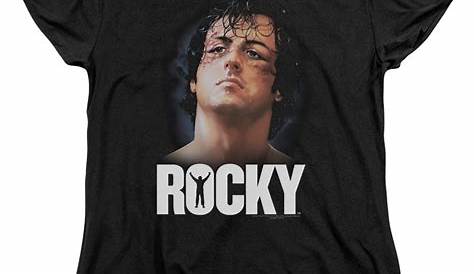 Rocky: Women's Logo Gray Black Long-Sleeve Raglan T-Shirt