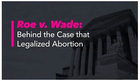 Roe v wade case brief.docx - Roe v. Wade 1. History: Roe sued against