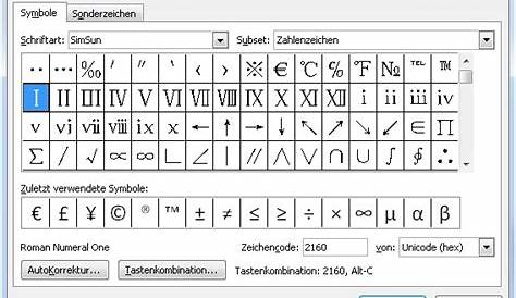 Formatierung römischer Zahlen in Überschriften im - Microsoft Community