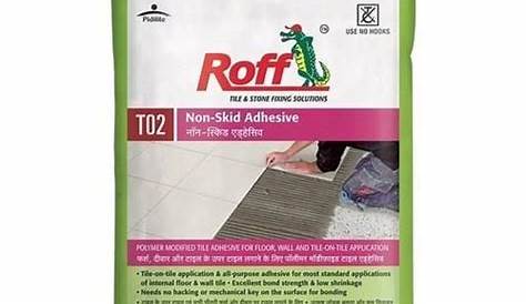 Roff Tile Adhesives Latest Price, Dealers & Retailers in India