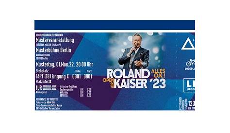 Roland Kaiser Kaisermania 2023 Dresden Tickets